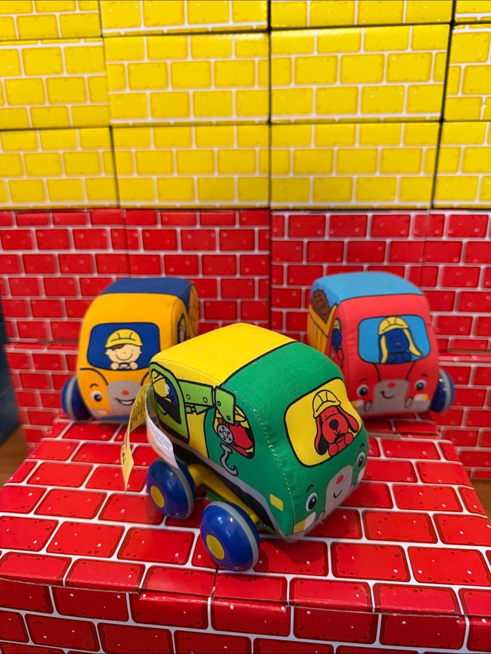 Melissa & Doug K’s Kids Pull Back Town Vehicles Set Of 3